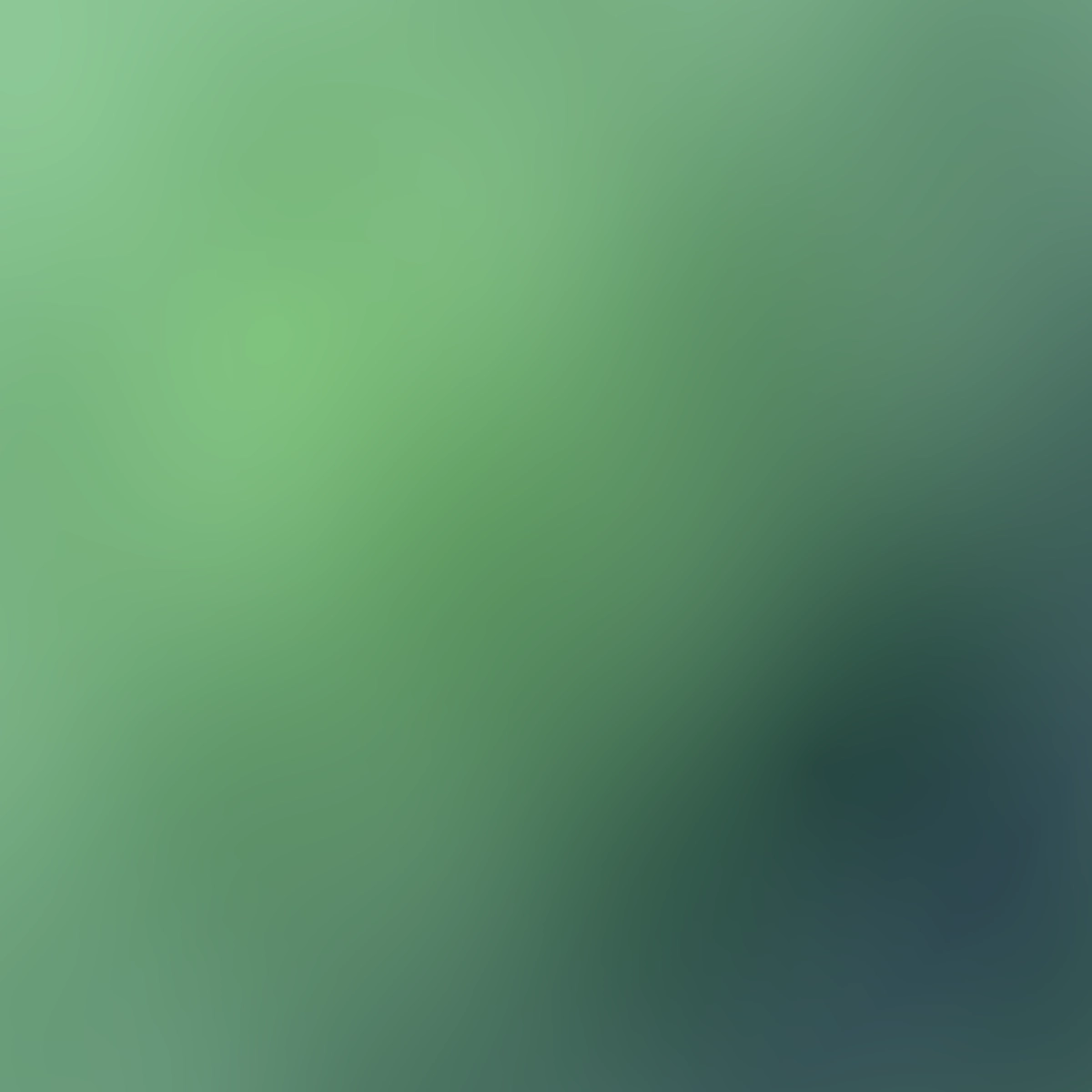 Abstract square gradient in grass green for publishing FAQ
